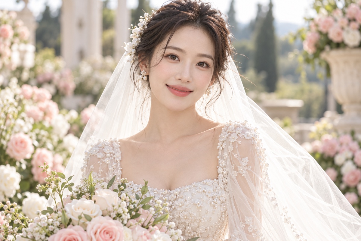 AI 婚纱照生成出来像自己吗？避坑指南，婚纱影像灵感封面
